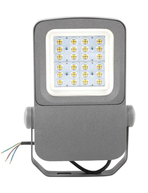 projecteur led pro asym. novolight 60w (6000k) ip65,gris
