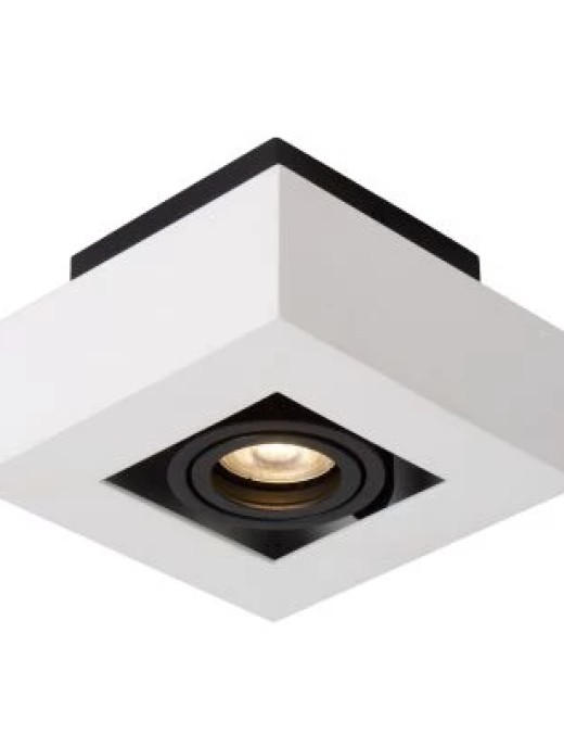 Spot Lucide plafond dimmable Xirax 1x5w (3000k),blanc