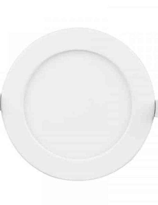 downlight extra-plat rond novolight 6w 600lm cct, blanc