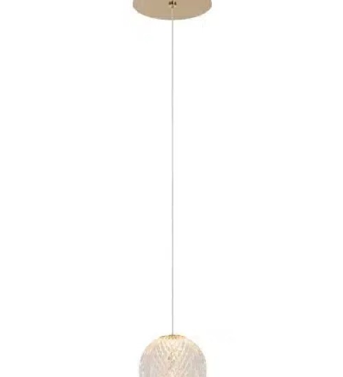 Teardrop Pendant Light Black