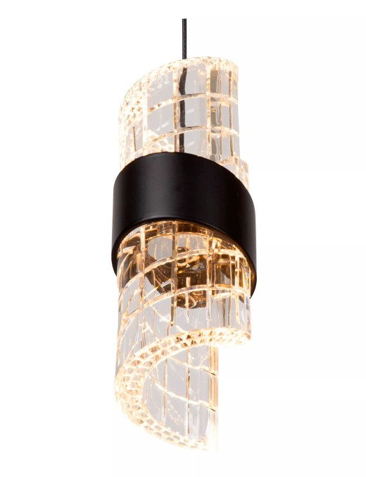 suspension lucide dim kligande 5x8w (2700k) 30cm,noir
