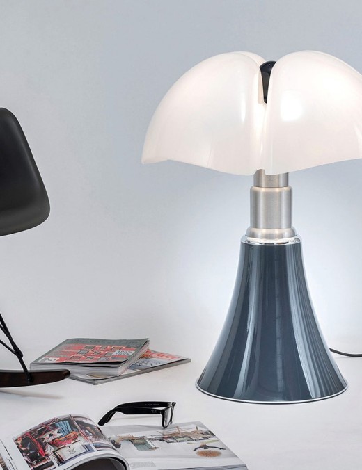 lampe pipistrello exclu bleu ardoise
