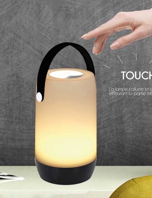 lampe rechargeable tactile nomade