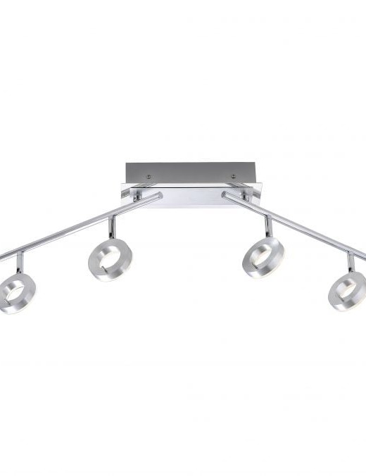 Plafonnier Paul Neuhaus Sileda 4x6w (3000k) IP44,aluminium