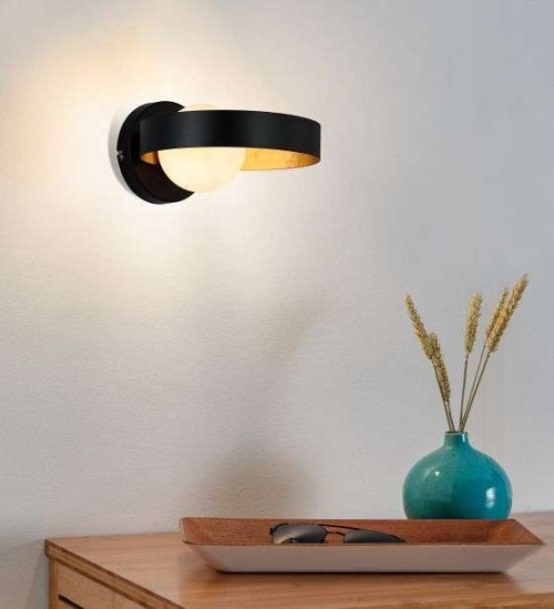 Teardrop Pendant Light Black