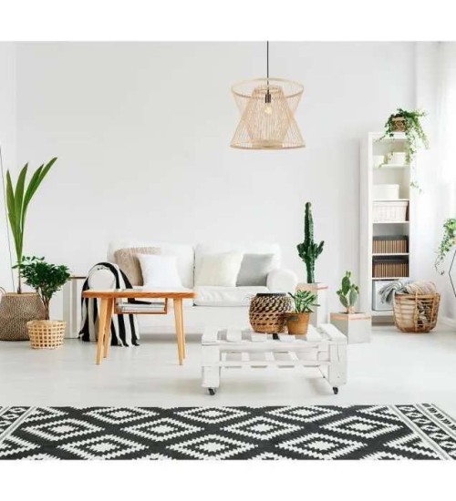 Teardrop Pendant Light Black