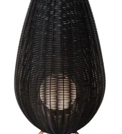 Teardrop Pendant Light Black
