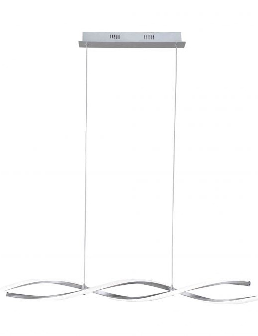 Suspension Paul Neuhaus Polina 20w (3000k) 110cm,argent