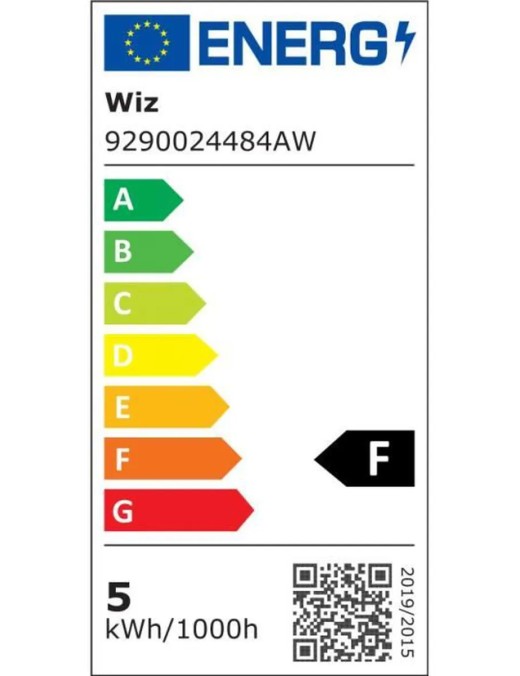 ampoule led wiz connecté wifi gu10 5w 345lm (rgb+cct)