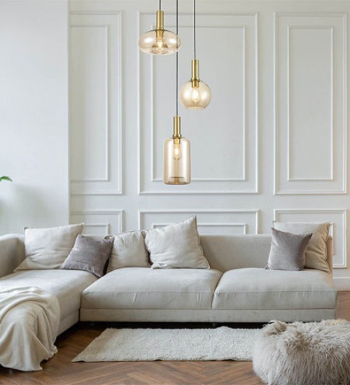 Teardrop Pendant Light Black