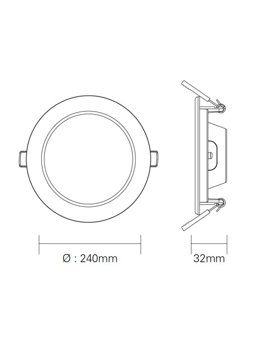 downlight led 20w