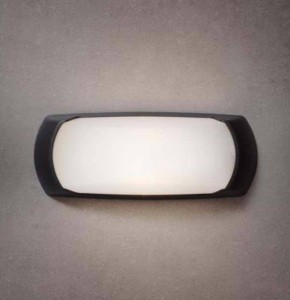 Applique Fumagalli Francy-OP 1xE27 IP66,noir